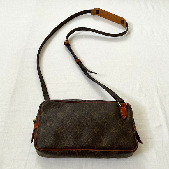 Louis Vuitton Handbags - LOUIS VUITTON Vintage Marly Bandouliere Monogram Crossbody Brown